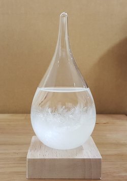 Storm Glass 12cm High with Base