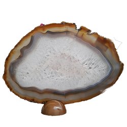 Brown Agate Slice No 32