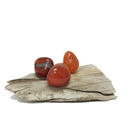 Carnelian Tumbled Stones 50g (5-6 Stones)
