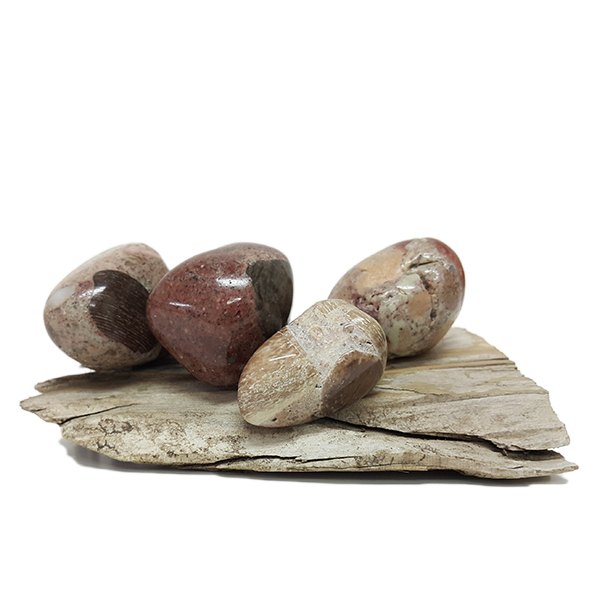 Jasper Marbled Tumbled Stones 50g (2-3 Stones)