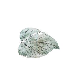 Handmade Pottery Green Leaf