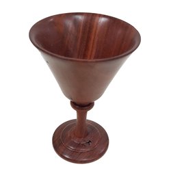 Hand Made Red Gum Goblet