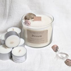Healing Soy Wax Scented & Infused Dream Candle