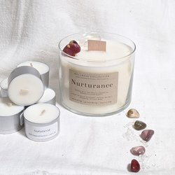 Healing Soy Wax Scented & Infused Nurture Candle