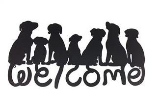 Welcome Puppy Sign - Click Image to Close