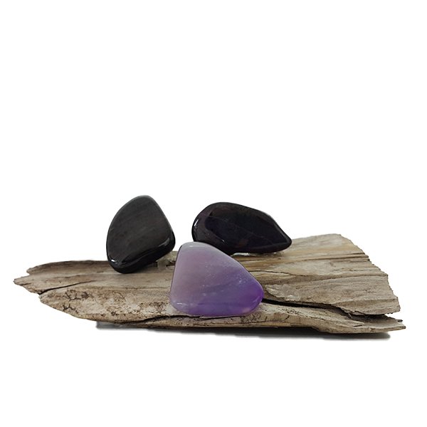Charoite Tumbled Stones Each Approx 10g - Click Image to Close