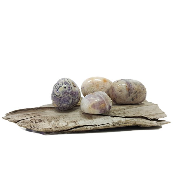 Jasper Purple Tumbled Stones 25g (2-3 Stones) - Click Image to Close