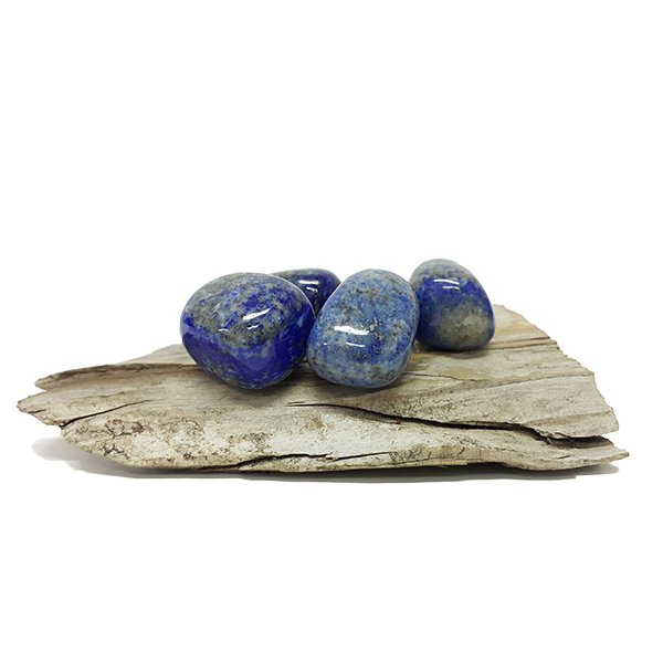 Lapis Lazuli Tumbled Stones Each Approx 10g - Click Image to Close
