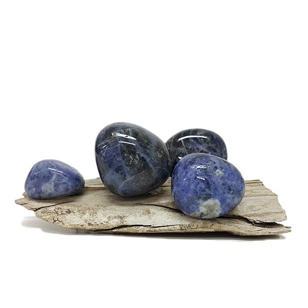 Sodalite Tumbled Stones 50g (3-4 Stones) - Click Image to Close