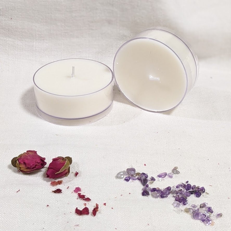 Maxi Soy Wax Tealight Single 9 hours - Click Image to Close