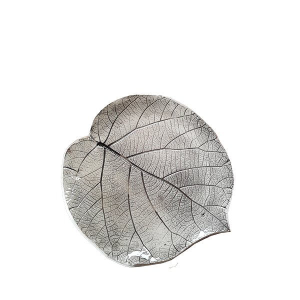 Handmade Pottery Leaf - Click Image to Close