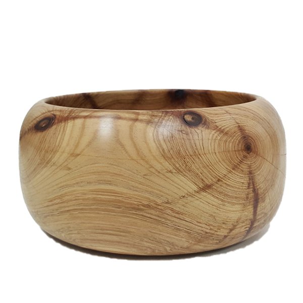 Hand Made Cypress Bowl - Click Image to Close